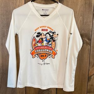 runDisney 2018 Goofy Challenge race shirt by champion
